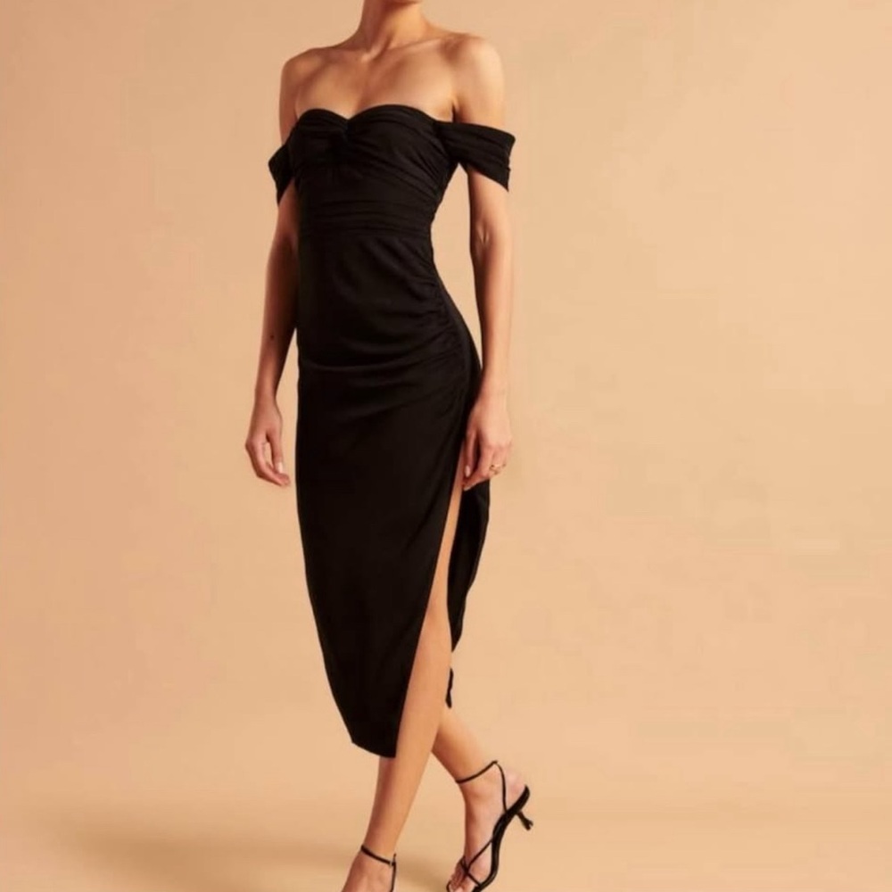 Abercrombie black wedding dress